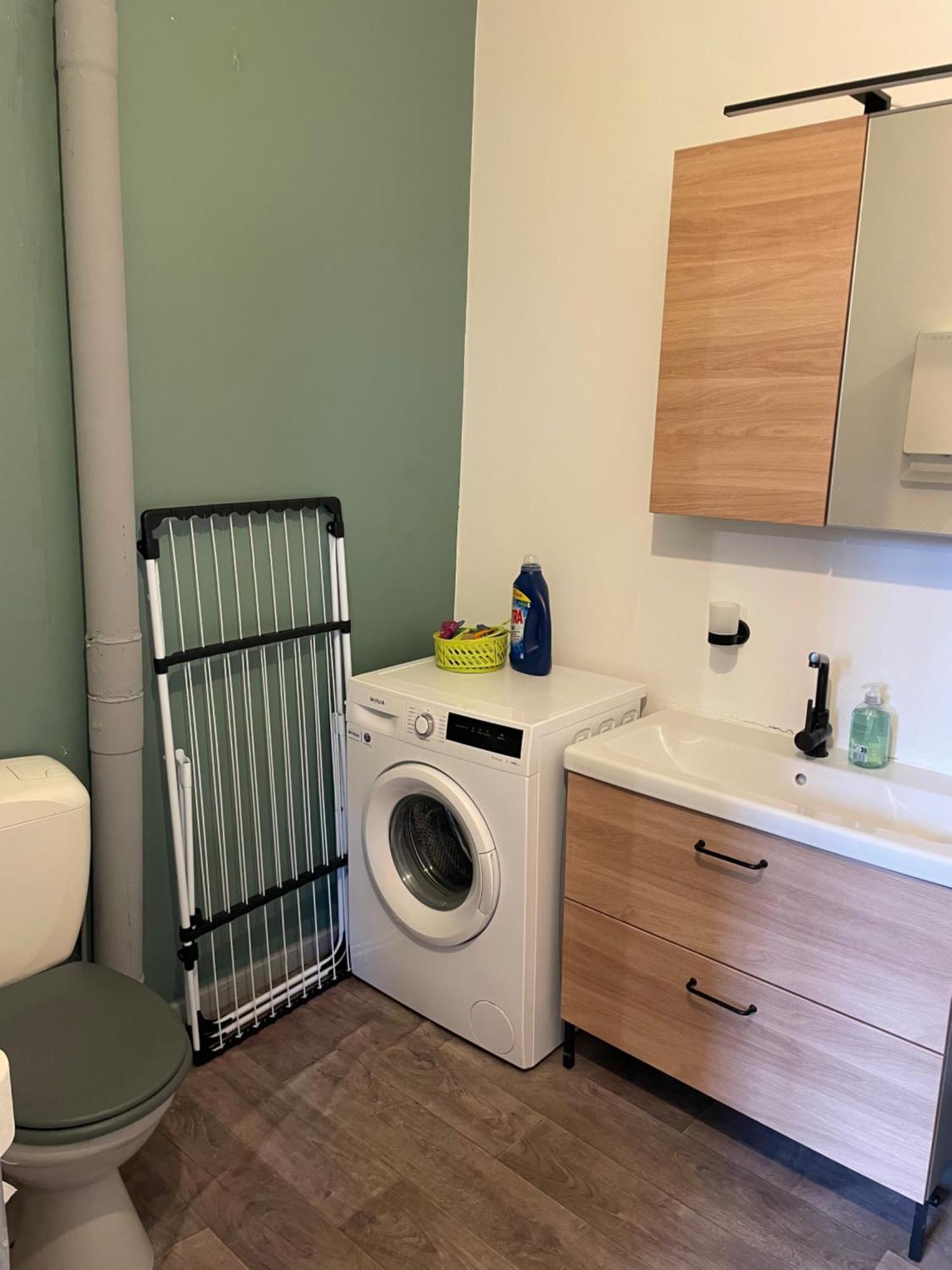Charmant Appartement Avec Jardin 南锡 外观 照片