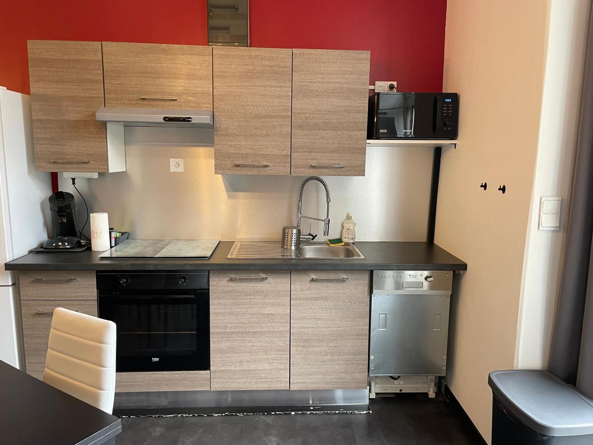 Charmant Appartement Avec Jardin 南锡 外观 照片